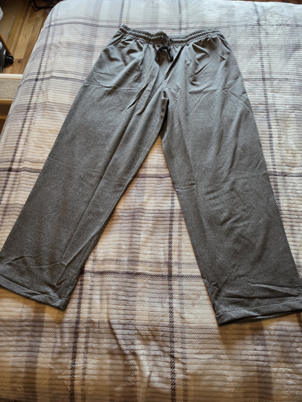 Men's Gray Drawstring Lounge Pants